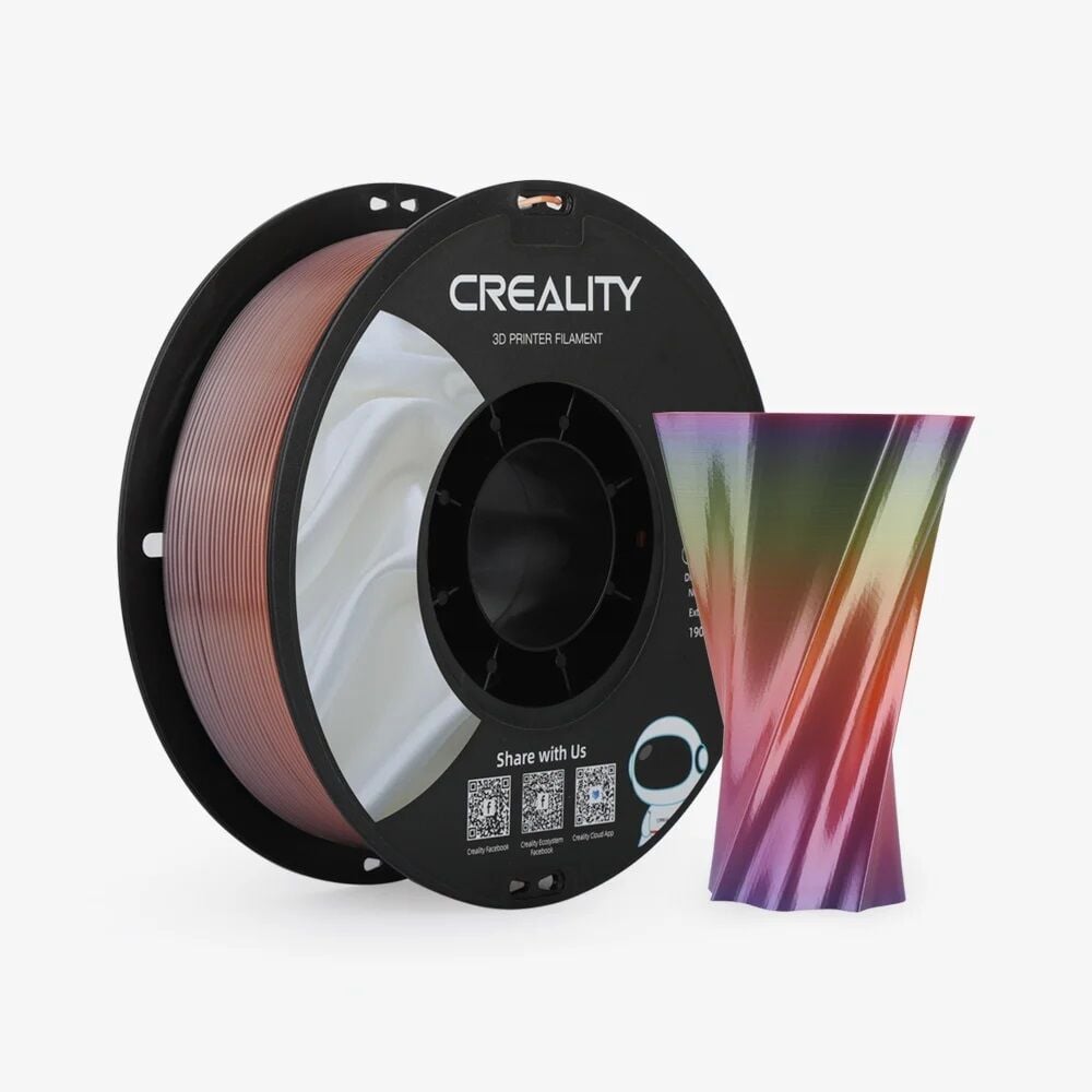 Creality CR-SILK PLA Filament Gökkuşağı 1.75mm 1kg