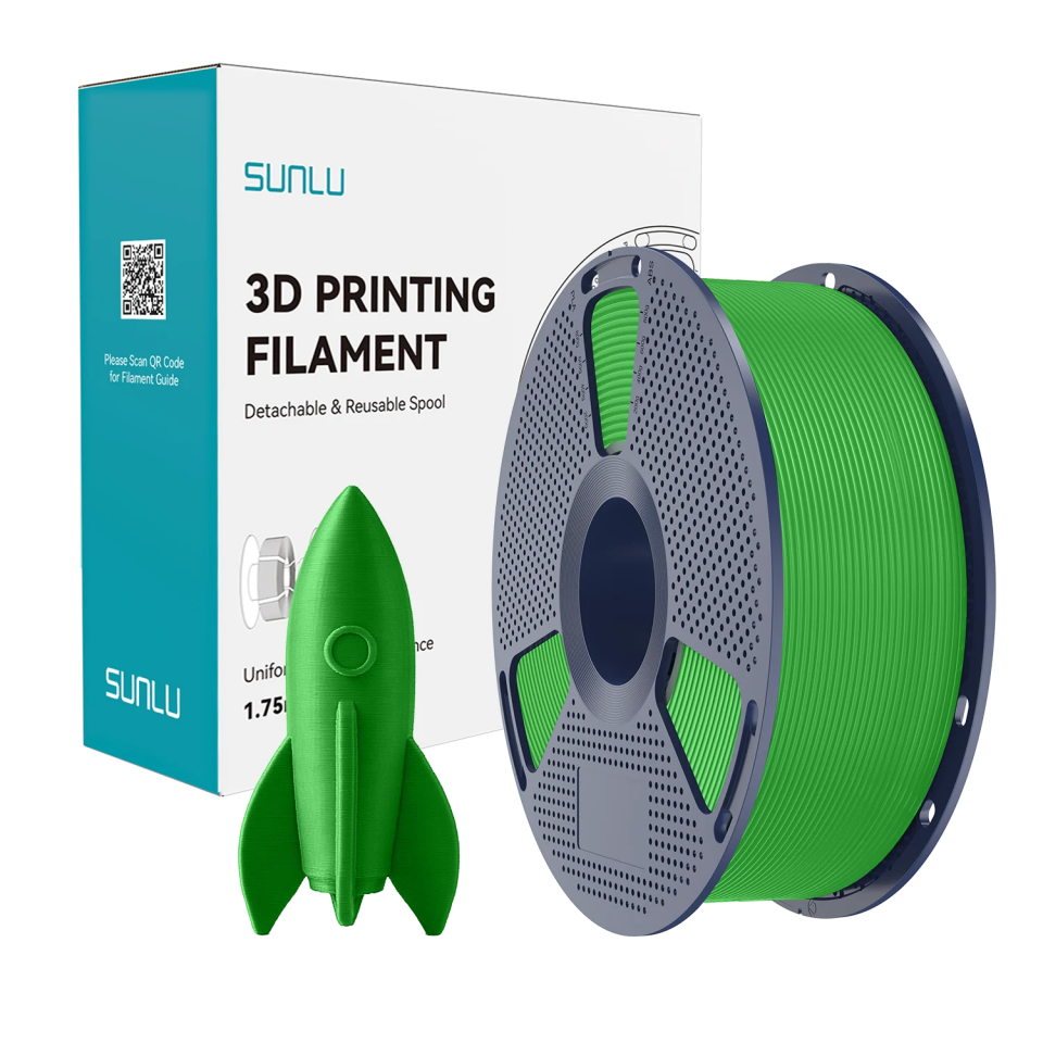 SUNLU High Speed PLA Filament Yeşil 1.75mm 1kg