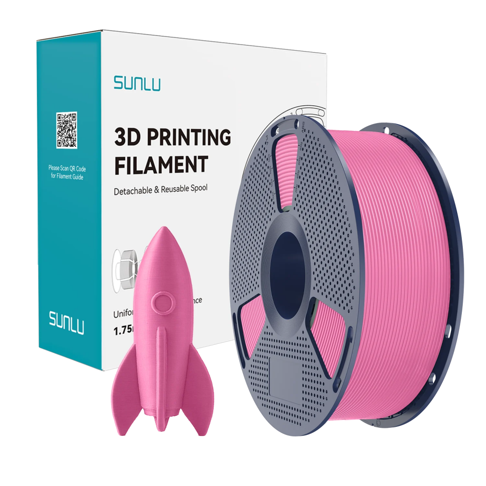 SUNLU High Speed PLA Filament Pembe 1.75mm 1kg