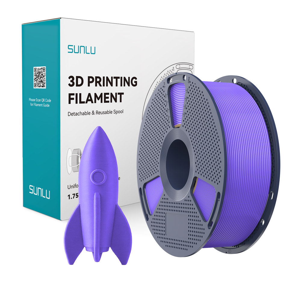 SUNLU High Speed PLA Filament Lavanta Moru 1.75mm 1kg
