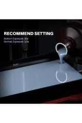 ELEGOO Standart Fotopolimer Reçine Clear Blue 1 Kg