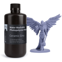 ELEGOO Suda Yıkanabilir Reçine Seramik Gri - 0.5 Kg