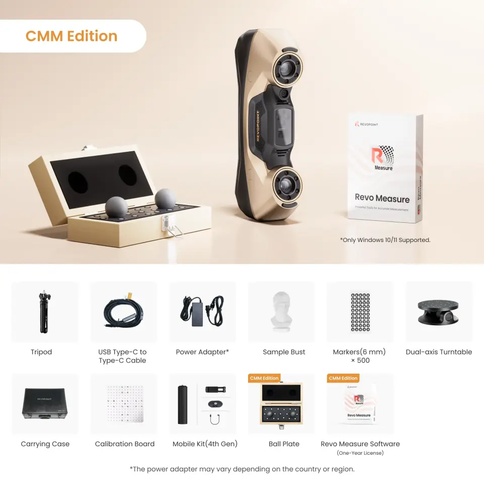 Revopoint MetroY Ultra 3D Tarayıcı - CMM Paket